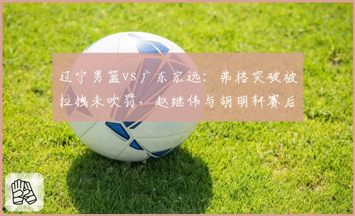 辽宁男篮vs广东宏远：弗格突破被拉拽未吹罚，赵继伟与胡明轩赛后激烈争论